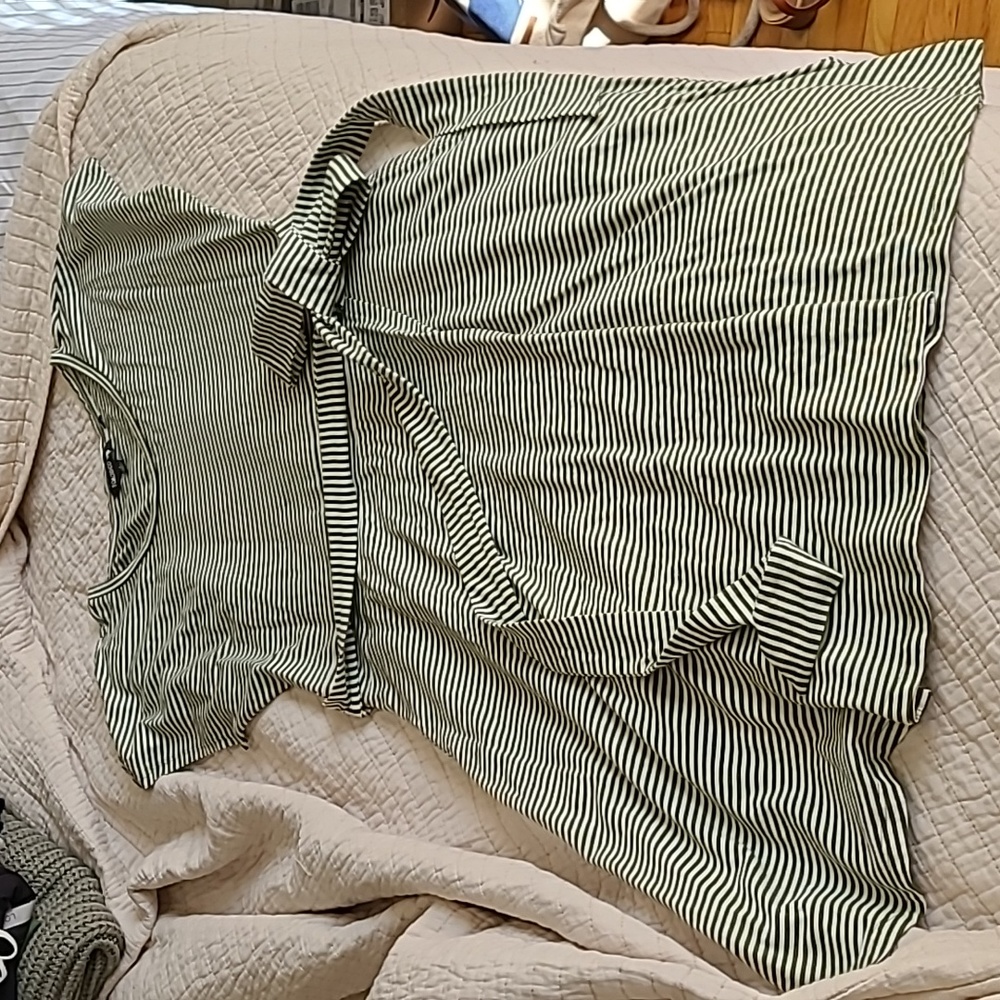 Toad & Company Striped Dress Size Large